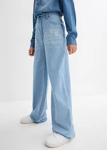Džíny, Wide Leg, Mid Waist, bonprix