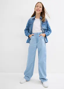Džíny, Wide Leg, Mid Waist, bonprix