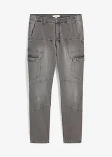 Strečové cargo džíny Regular Fit, Straight, bonprix