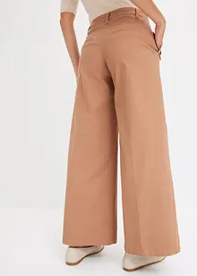 Keprové kalhoty s ozdobnými knoflíky, bonprix