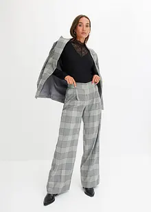 Kostkované kalhoty Marlene, bonprix