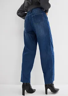 Baggy džíny, Mid Waist, pohodlný pas, Super Soft, bonprix