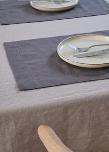 Lněné prostírání (2 ks v balení), bonprix