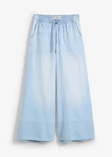 Džíny Wide Leg, Mid Waist, pohodlný pas, bonprix