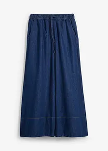 Džíny Wide Leg, Mid Waist, pohodlný pas, bonprix