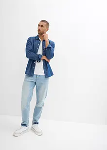 Tričko (2 ks v balení) z čisté organické bavlny, Slim Fit, bonprix