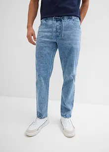 Lehké džíny bez zapínání, Relaxed Fit, Straight, bonprix