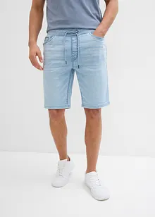 Džínové bermudy bez zapínání, Regular Fit, bonprix