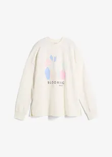 Oversize mikina z bavlněné směsi, bonprix