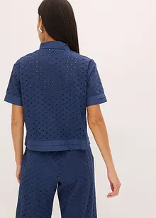 Halenka s dírkovanou výšivkou, bonprix