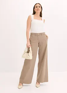 Kalhoty Wide Leg se strečem, bonprix