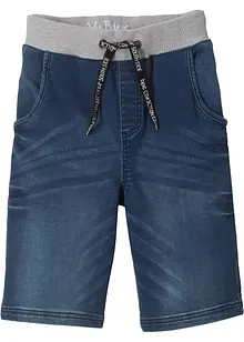 Teplákové džínové bermudy, Regular Fit, bonprix