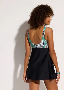 Koupací šaty s ozdobnou mašličkou, bonprix