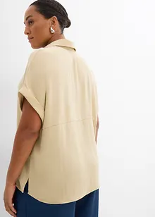 Oversized halenka ze strukturovaného krepu, bonprix