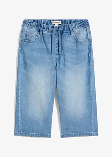 Chlapecké dlouhé bermudy bez zapínání, Slim Fit, bonprix