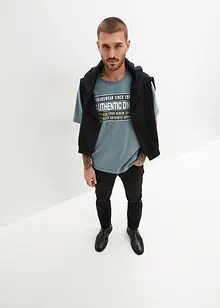 Tričko z čisté bavlny, Loose Fit, bonprix