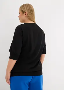 Mikina se širokým střihem, bonprix