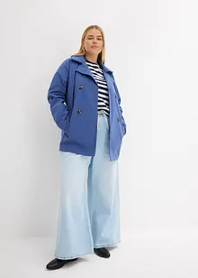 Džíny se širokými nohavicemi a pohodlným pasem, Mid Waist, bonprix