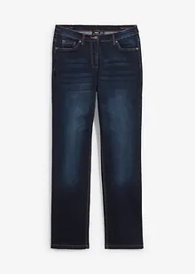 Džíny Straight, Mid Waist, pohodlný pas, bonprix