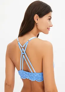 Vyztužená podprsenka s krajkou a předním zapínáním, bonprix