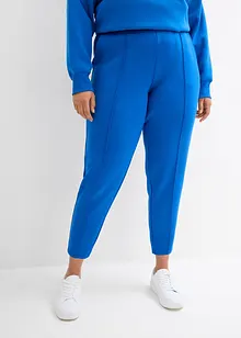Joggingové kalhoty s pohodlným pasem, materiál scuba, bonprix