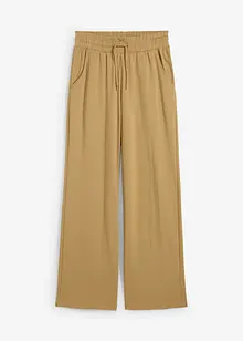 Žerzejové kalhoty z interlocku, bonprix