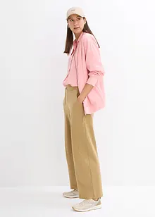 Žerzejové kalhoty z interlocku, bonprix