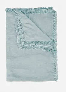 Mušelínový přehoz s třásněmi, bonprix