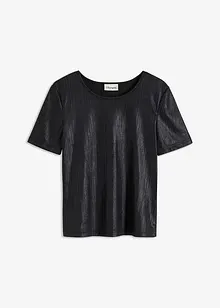 Triko z lesklého materiálu, bonprix