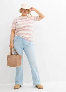 Džíny Bootcut, Hight Waist, bonprix