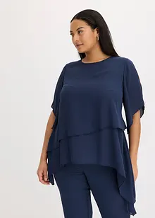 Cípatá halenka s vrstveným vzhledem, bonprix