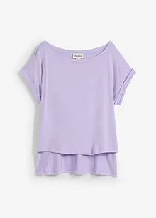 Oversize tričko ze splývavé viskózy, bonprix