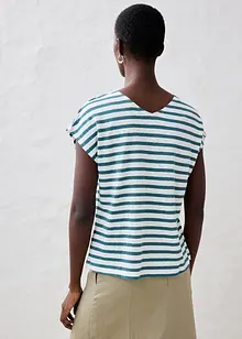 Tričko z čistého lnu, s netopýřími rukávy, bonprix