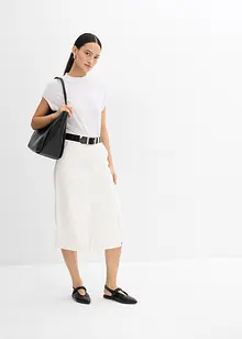 Kalhotová sukně z elastického bavlněného materiálu, bonprix