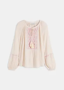 Oversize halenka s výšivkou, bonprix
