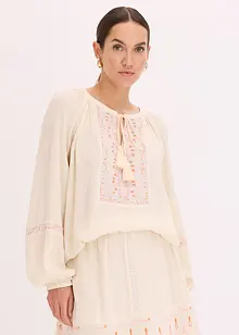 Oversize halenka s výšivkou, bonprix