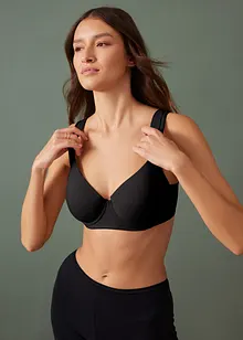 Vyztužená podprsenka s kosticemi a s organickou bavlnou (2ks v balení), bonprix