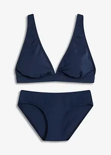 Bikiny z lesklého materiálu (2dílná souprava), bonprix