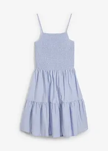 Šaty na ramínka, z čisté organické bavlny, bonprix