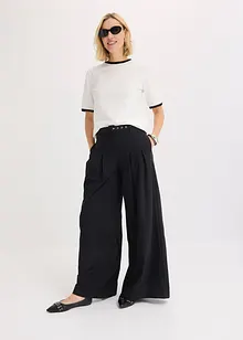 Triko s krajkovým prýmkem, bonprix