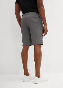 Strečové bermudy se sklady v pase, Regular Fit, bonprix