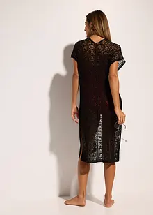 Plážové kimono s háčkovaným vzhledem, z viskózy, bonprix