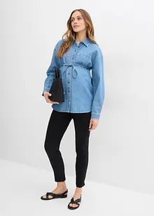 Strečové těhotenské kalhoty se zužujícími se nohavicemi, bonprix