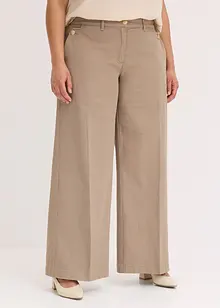 Kalhoty Wide Leg se strečem, bonprix