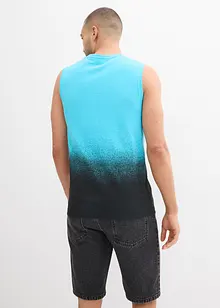 Tílko s barevným přechodem z organické bavlny, Slim Fit, bonprix