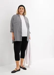 Těhotenské capri legíny (2 ks v balení), bonprix
