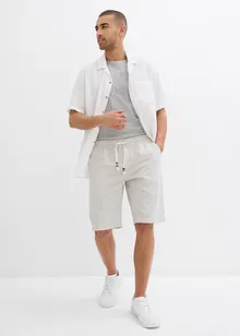 Bermudy Regular Fit se lnem, bonprix