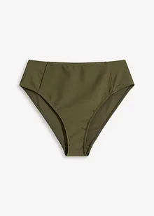 Bikinové kalhotky s vysokým pasem a vysoko vykrojeným střihem, bonprix