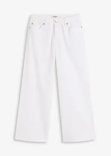 Kalhoty Culotte z elastické bavlněné směsi, bonprix