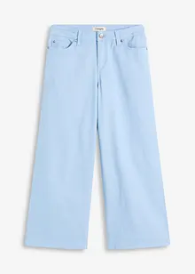 Kalhoty Culotte z elastické bavlněné směsi, bonprix